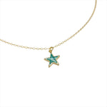 Stella Glistening Star Necklace | Gold - MTT Collective