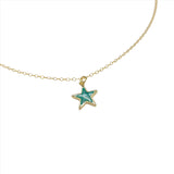 Stella Glistening Star Necklace | Gold - MTT Collective