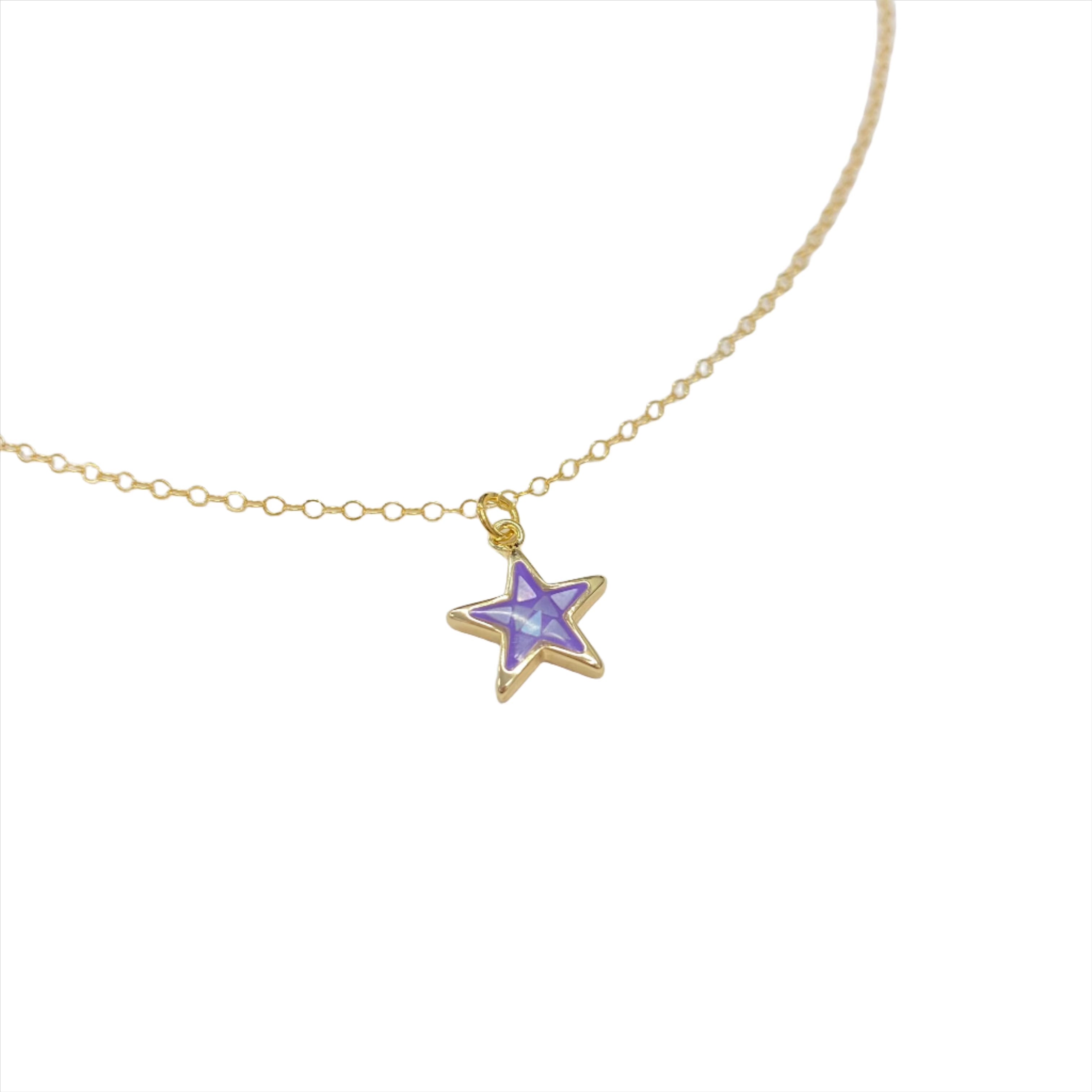 Stella Glistening Star Necklace | Gold - MTT Collective