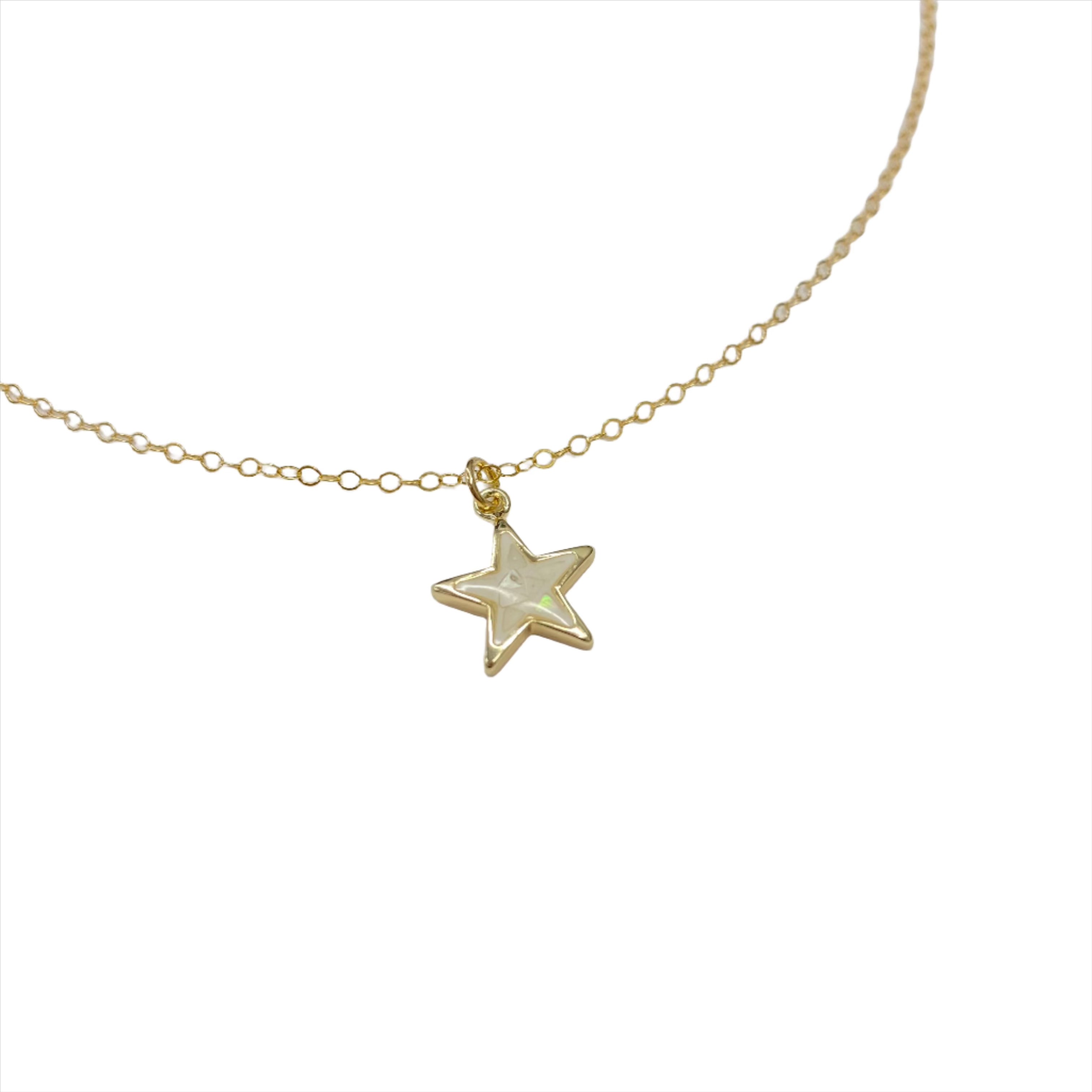 Stella Glistening Star Necklace | Gold - MTT Collective