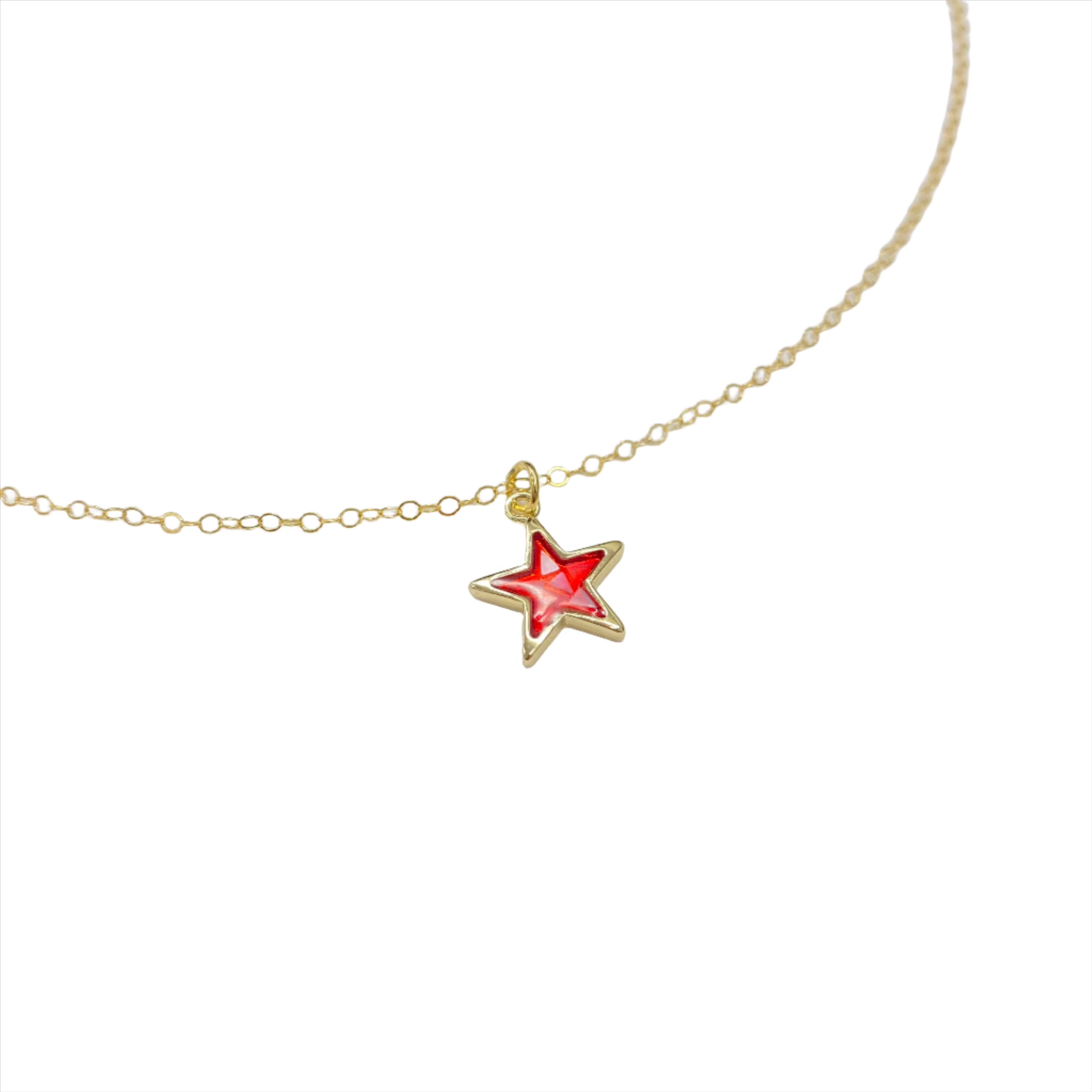 Stella Glistening Star Necklace | Gold - MTT Collective