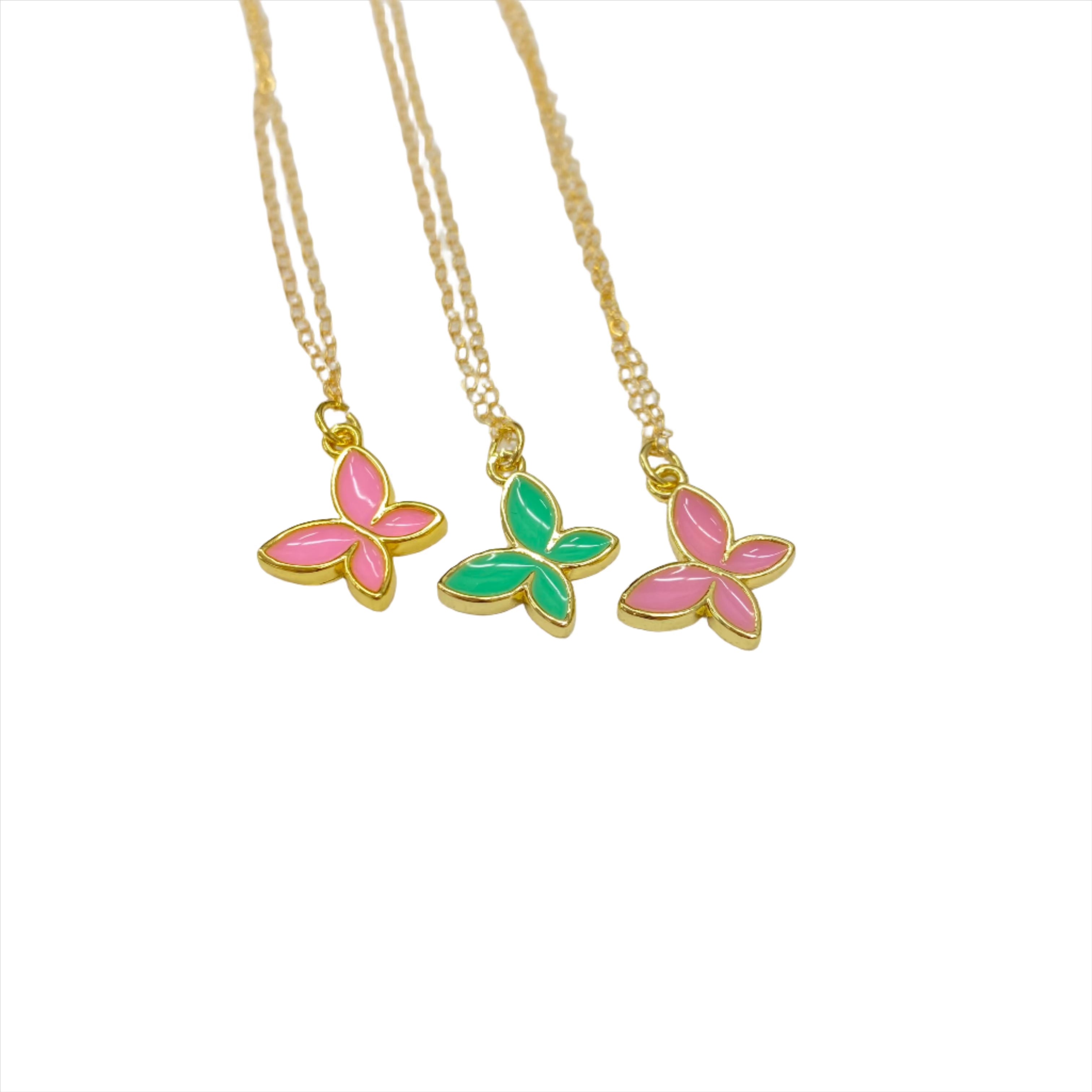 Raya Fluttering Butterfly Necklace | Gold - MTT Collective