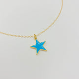 ENAMEL STAR NECKLACE | 14K GOLD FILLED | STYLE OPTIONS - MTT Collective