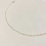 DAINTY HEART CHAIN NECKLACE | STERLING SILVER - MTT Collective