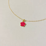 DAINTY SPRING FLOWER NECKLACE | STYLE OPTIONS | 14K GOLD FILLED - MTT Collective