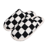 Checkered Luxury Soft Slippers