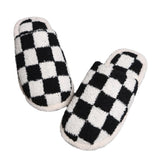 Checkered Luxury Soft Slippers