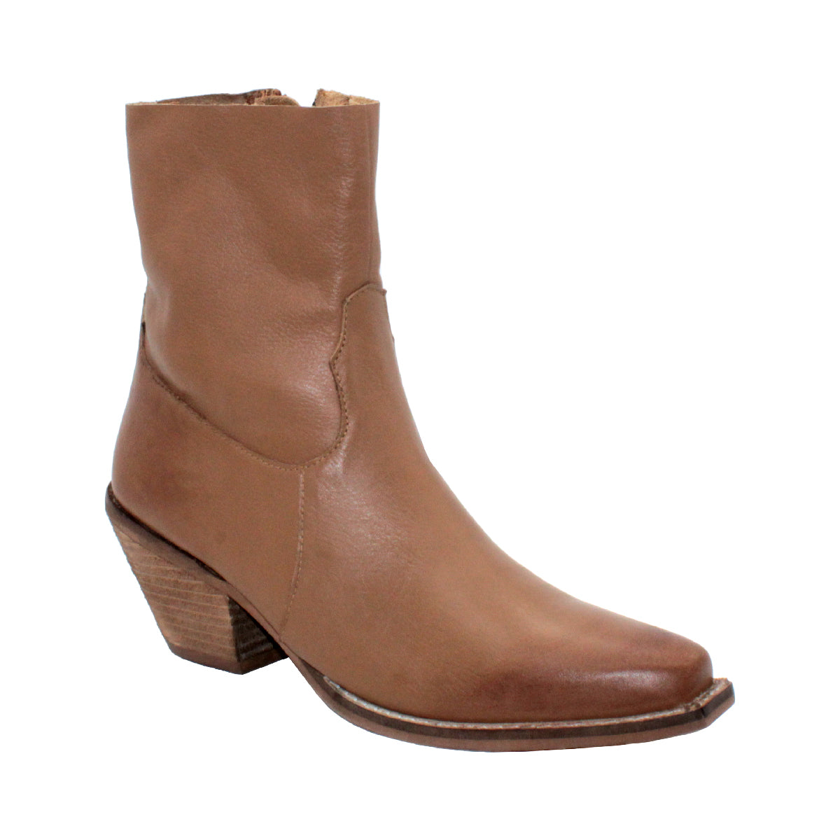 Lariat Unlined Leather Bootie - MTT Collective