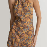 Oasis Floral Halter Mini Dress