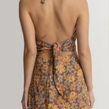 Oasis Floral Halter Mini Dress