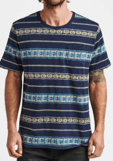 Sunburst Pocket Crew Tee - MTT Collective