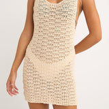 Maddie Knit Scoop Neck Mini Dress