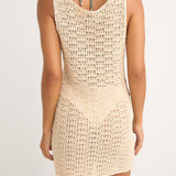 Maddie Knit Scoop Neck Mini Dress