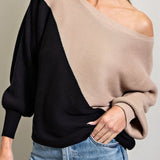 TWO TONE SWEATER TOP | ASSORTED STYLES - MTT Collective