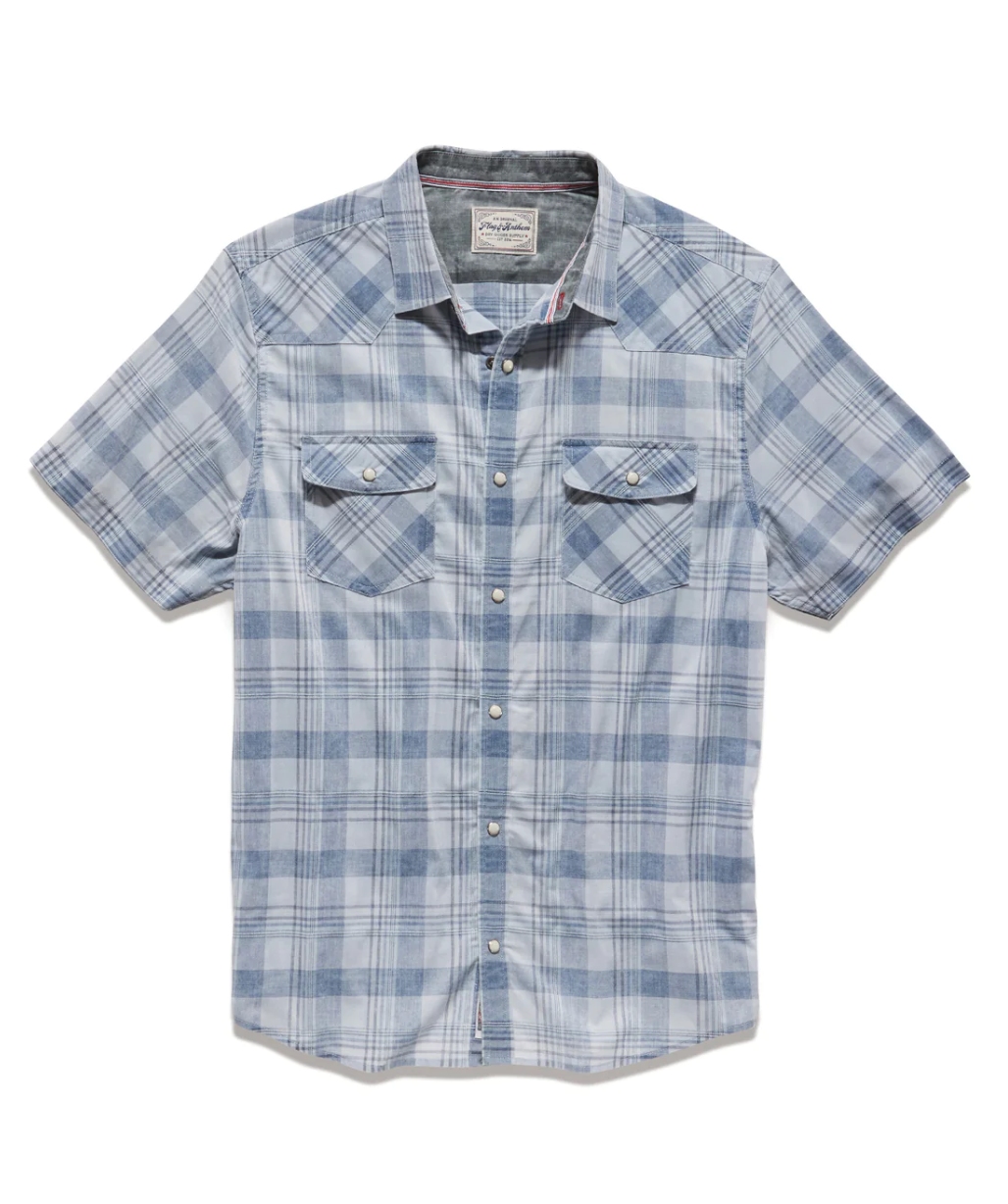 BRENTWOOD SHORT SLEEVE VINTAGE WESTERN SHIRT - MTT Collective