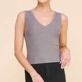 Techno Rib V-Neck Tank Top - MTT Collective