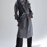 Dakota Wool Blend Wrap Coat - MTT Collective