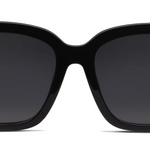 Bella Cat Eye Black + Grey Polarized Sunglasses - MTT Collective