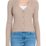 Vinnie Button Front Knit Cardigan