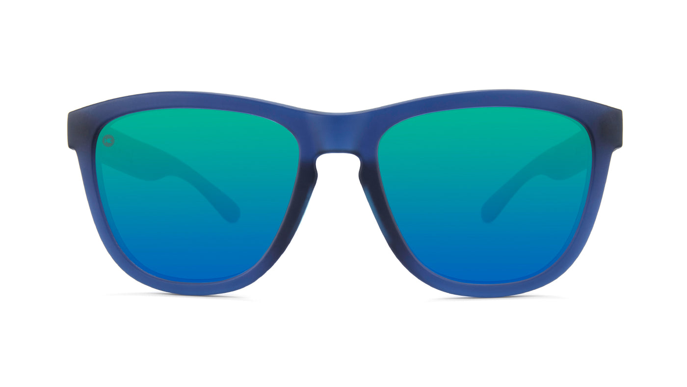 Rubberized Navy / Mint Premiums Sport Sunglasses - MTT Collective