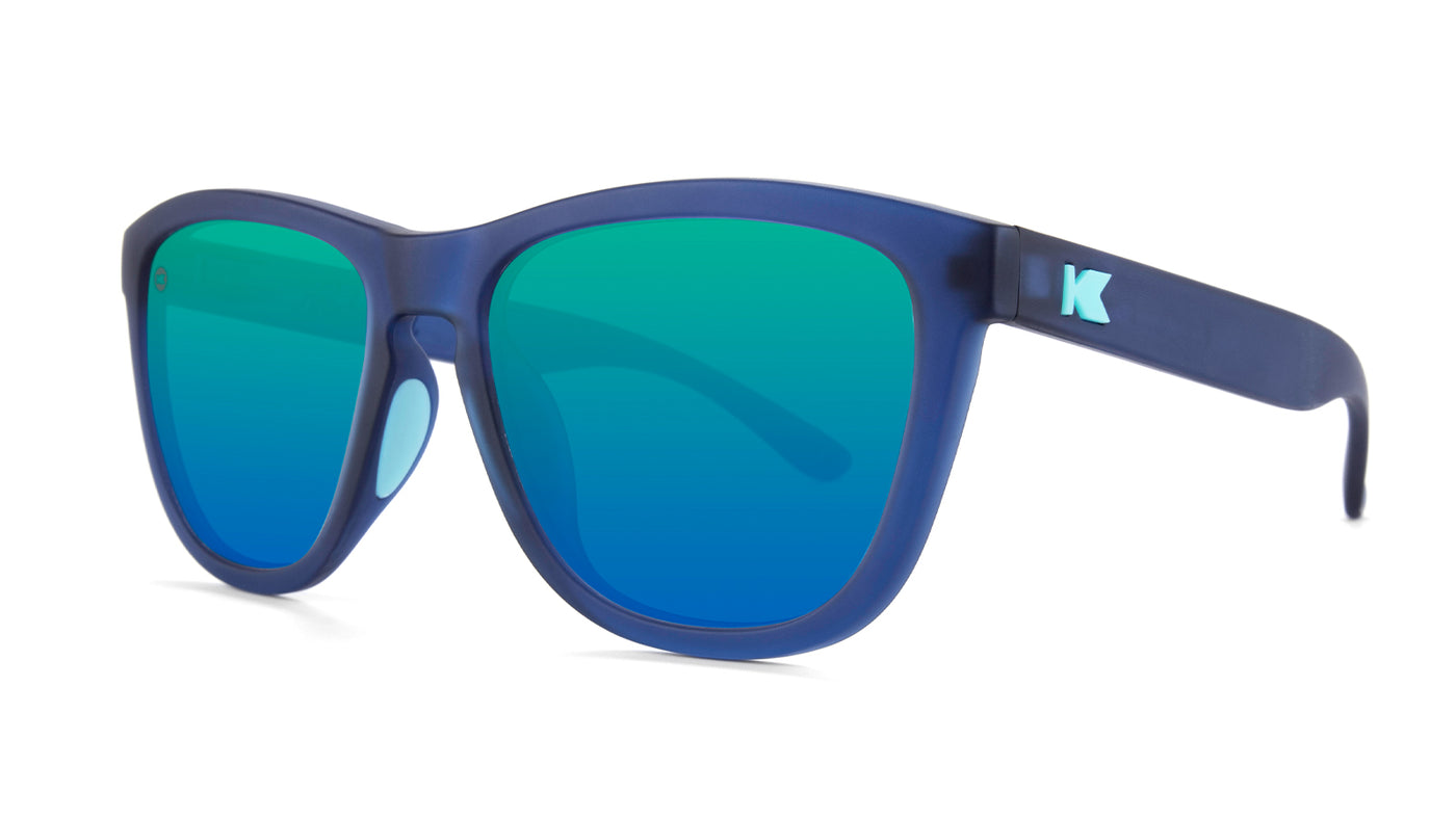 Rubberized Navy / Mint Premiums Sport Sunglasses - MTT Collective