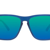 Rubberized Navy / Mint Fast Lanes Sport Sunglasses