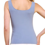 Easy Going Square Neck Tank Top - MTT Collective