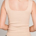 Fine Gauge Square Neck Tank Top - MTT Collective