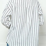 Diana Striped Linen shirt