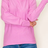 Maggie Wide-Neck Pullover Sweater