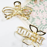 Metallic Hair Claw Clips