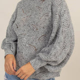 Kari Pointelle Knit Sweater