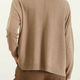 Raya Extended Shoulder Sweater