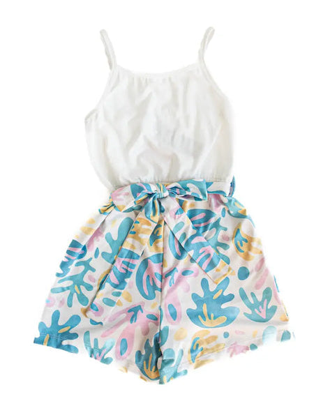 Girls Betty Camisole Romper - MTT Collective