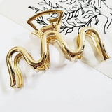 Metallic Hair Claw Clips