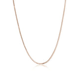 Piper Gold Stainless Steel PVD 1.5mm Box Chain Necklace