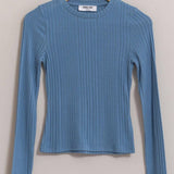 Brenna Ribbed Long Sleeve Top