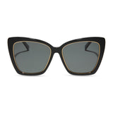 Becky IV Cat Eye Black + Grey Polarized Sunglasses - MTT Collective