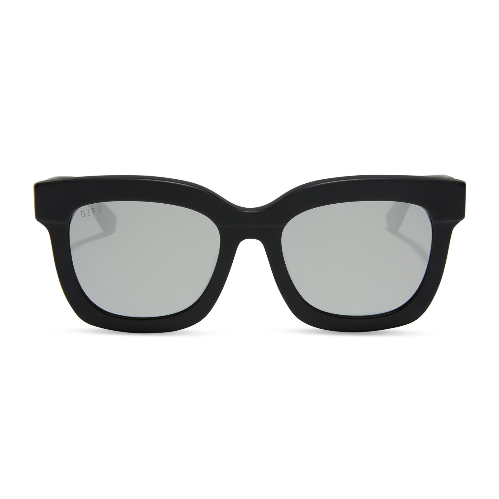 Carson Square Matte Black Sunglasses - MTT Collective