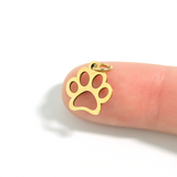 Paw Print Charm