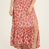 Faye Smocked Waist Maxi Skirt