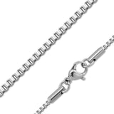 Piper Gold Stainless Steel PVD 1.5mm Box Chain Necklace