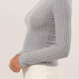 Brenna Ribbed Long Sleeve Top