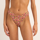 Marie Floral Holiday Bikini Bottoms