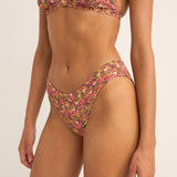 Marie Floral Holiday Bikini Bottoms