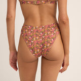 Marie Floral Holiday Bikini Bottoms