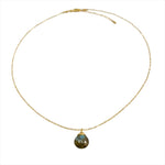 Nova Hanging Gemstone Necklace | Gold - MTT Collective